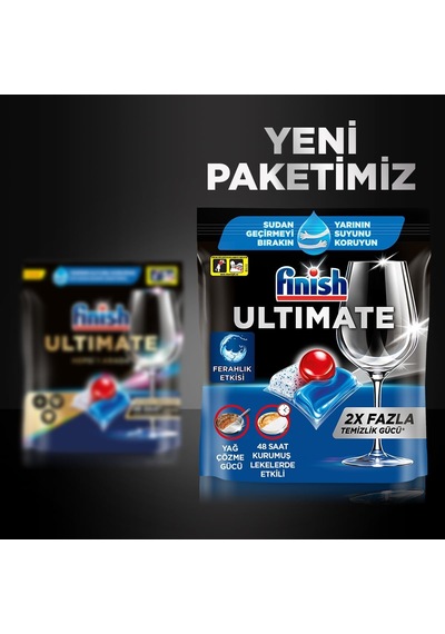 Ultimate 85 Kapsül Bulaşık Makinesi Deterjanı Tableti 1 X 85 Kapsül 2 Paketi