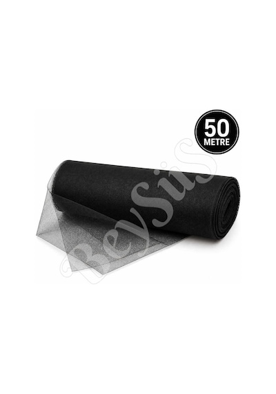 Süsleme Tülü Siyah Grek Tül 50 M Tüm Yaşlar