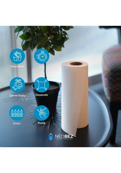 Neobez 40X40 50 Yaprak 4'Lü Paket Neo... Beyaz