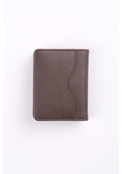 Ancora Leather Hakiki Deri Kartlık-26207 Kahve