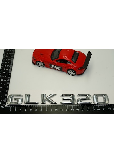 GLK 320 Bagaj Krom Metal 3M 3D Yazı Logo