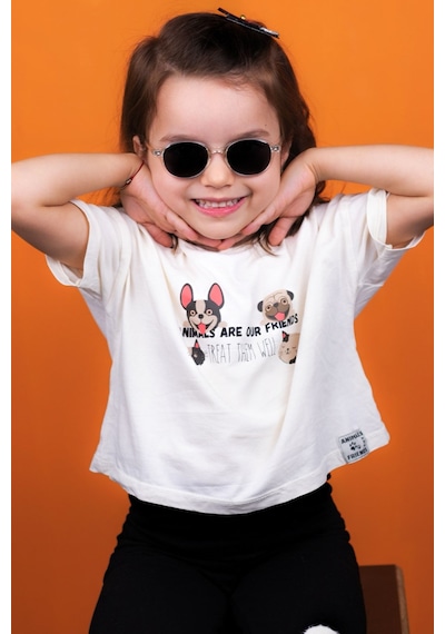 Unisex 0-2 Yaş Polarize Şeffaf Çerçeve Çocuk Güneş Gözlüğü Şeffaf