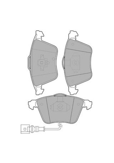 Opel Astra H Gtc Arka Fren Balatası 2005-2012 Delphi