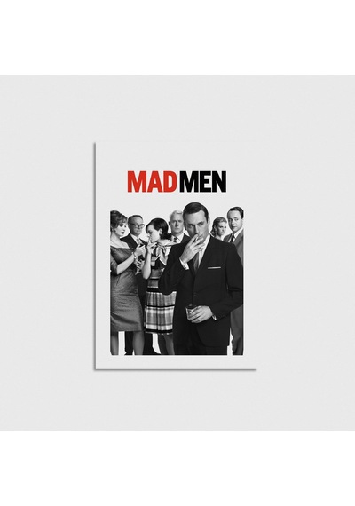 Mad Men Dizi Posteri Çerçevesiz Poster Duvar Dekorasyonu Pn11p519
