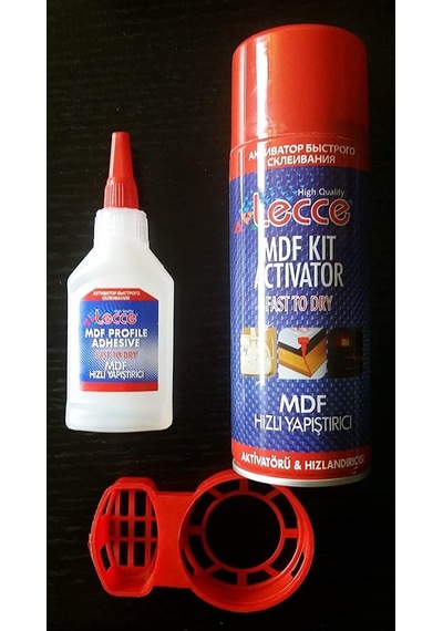 Lecce Mdf Kit Hızlı Yapıştırıcı 400 Ml 100Gr Yapıştırıcı