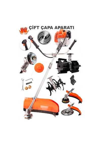 Staxx Power ST9902S 20Hpx Benzinli Yan Tip Tırpan + 2 Çapa Aparat Staxx Power ST9902S 20Hpx Benzinli Yan Tip Tırpan + 2 Çapa Aparat