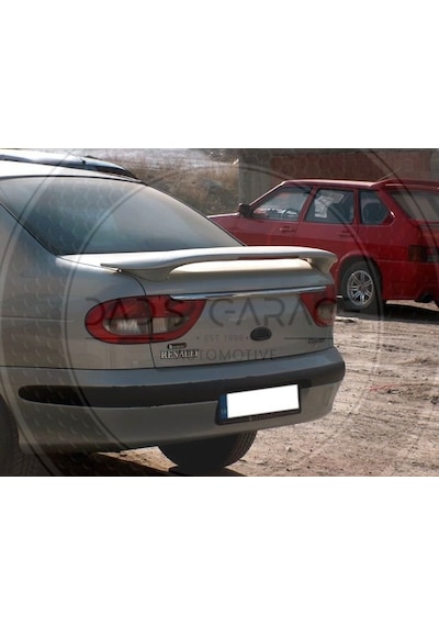 Renault Megane 1 Sedan Spoiler Fiber Astarlı