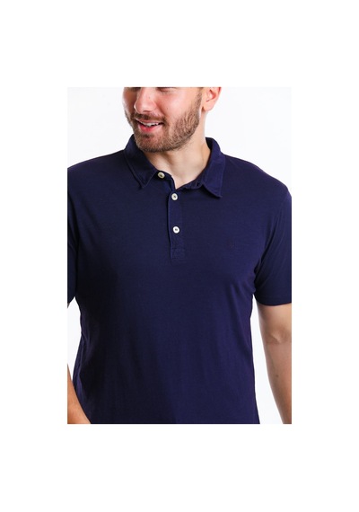 Men Poloshirt Erkek Lacivert Tshirt 22993-04 Siyah