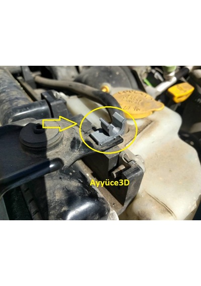 Subaru Forester 2001 Kasa Kaput Çubuğu Klipsi