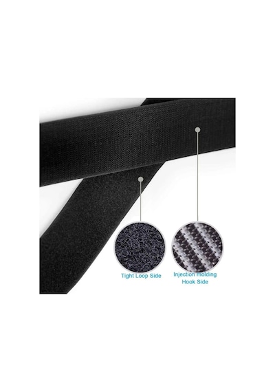 Dünya Magnet 3 Metre Cırt Cırtlı Bant, Kaliteli Cırt Bant, Çırt Çırt Band, Çift Taraflı Cırt En 5cm X Boy 3m