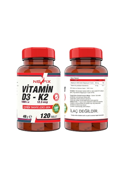 Ncs Lutein Astaksantin 120 Tablet + Ncs Vitamin D3-K2 120 Tablet