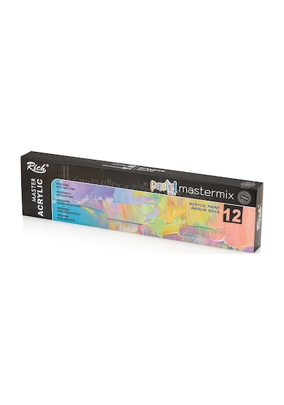 Rich Mastermix Akrilik Boya Pastel Renkler 12X60Cc