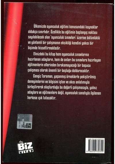 Oyunculuk Sınavlarına Hazırlık Klavuzu Midi Boy / Cengiz Tor...