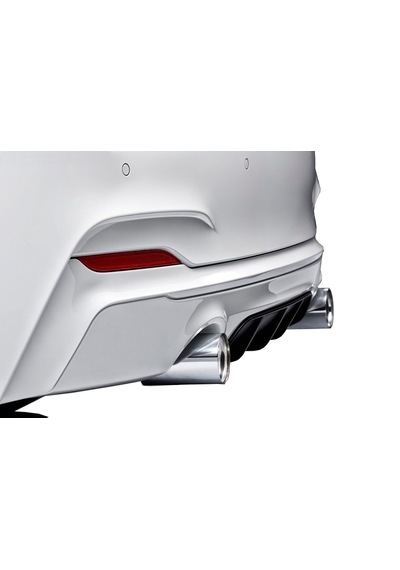 Bmw 2 Serisi F22 2014 Sonrası M Performance Arka Tampon Eki -  Dif