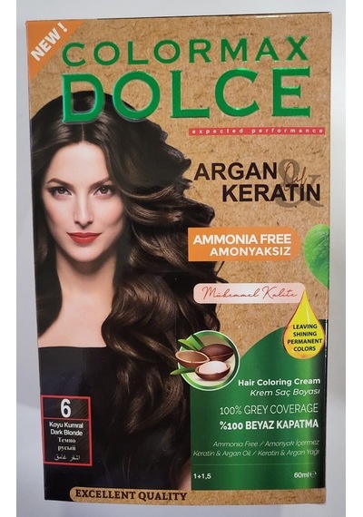 Colormax Amonyaksız Saç Boyası 6 -  Koyu Kumral (547450347)