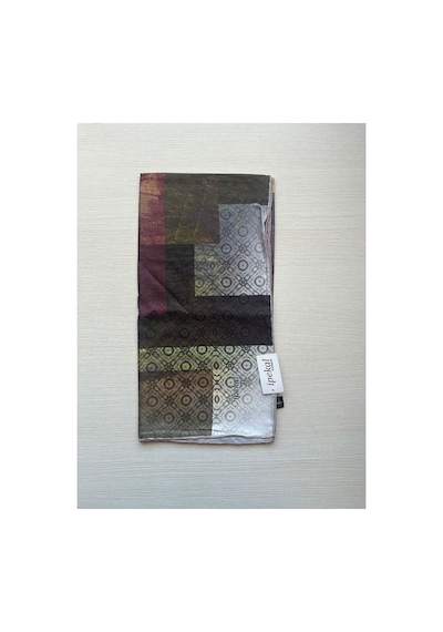Trend Dijital Baskı Batik Dikdörtgen Desenli Royan Eşarp Desen 4 Renk 11 Çok Renkli