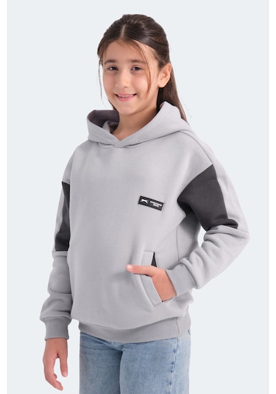 Slazenger Layne 2 Li Set Sweatshırt Siyah/gri - Gri/siyah