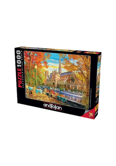 Anatolian 1000 Parçalık Puzzle - Sonbaharda Notre Dame 1176