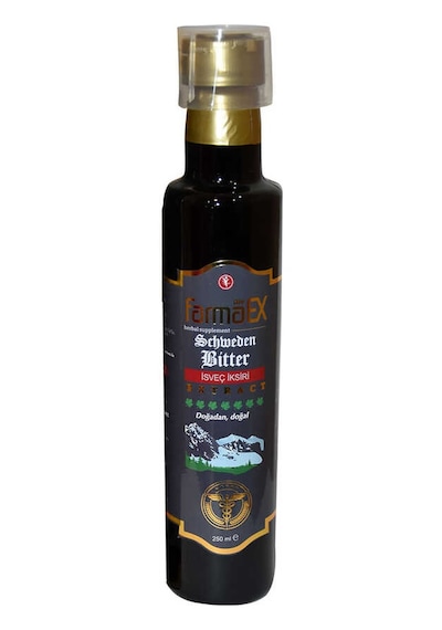 Farmaex İsveç İksiri Şurubu Bitkisel Ekstrakt Alkolsüz 250 ML Farmaex İsveç İksiri Şurubu Bitkisel Ekstrakt Alkolsüz 250 ML