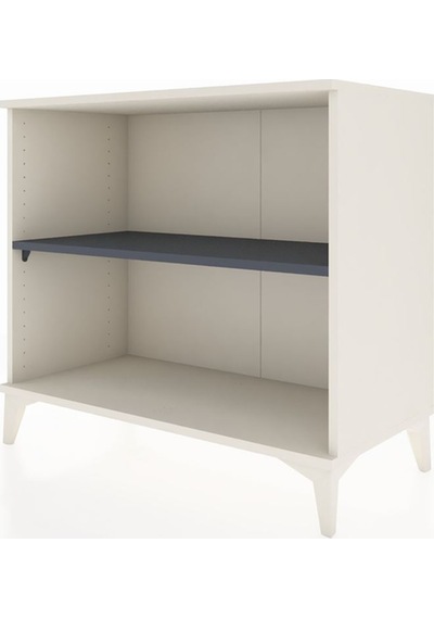 Hyperion Şifonyer Tek Raflı 88x44x80 Aytaşı-antrasit Aytaşı