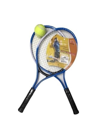Çocuklar İçin 21 Inç Tenis Raketi Seti, 2 Raket Ve 1 Top İle