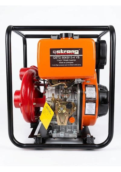 Qstd 80 Kb 13-4 Yb 3inch Yüksek Basınçlı Marşlı Dizel Su Motoru Salyangoz