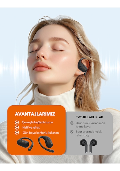 Taotronics TT-BH1123 Bluetooth 5.4 Kulak İçi Kulaklık