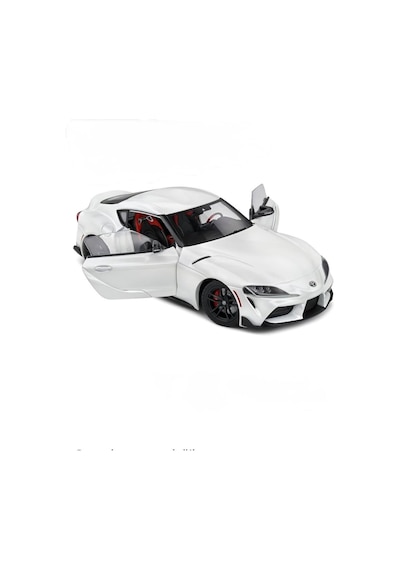 Hobbiez Lisanslı Toyota Gr Supra Kapıları Açılabilir Model Diecast 1/32 Ölçek Metal Standlı Araç