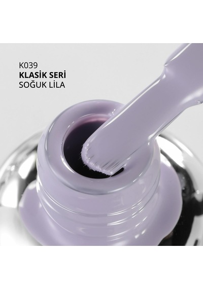 Kalıcı Oje K039, Soğuk Lila, 10 Ml