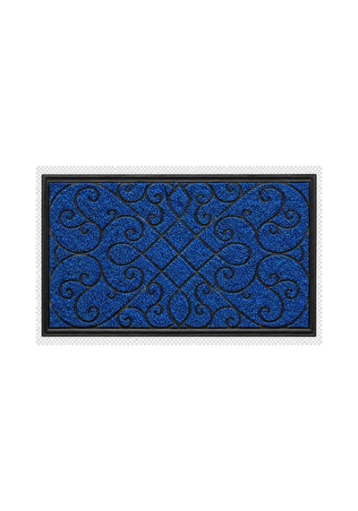 Kapı Önü Balkon Banyo Mutfak Paspası Dijital Baskı 40 X 60 Cm Mavi - 931386167 Mavi