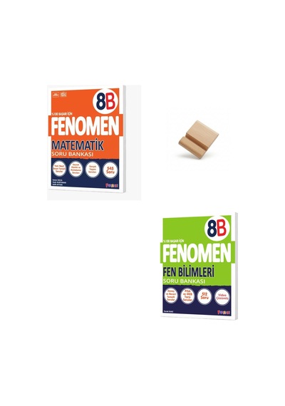 Fenomen Lgs 2027 8. Sınıf B Serisi Matematik Ve Fen Bilimleri Soru Bankası + Telefon Standı