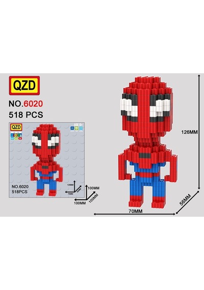 Örümcek Adam 518 Parça Mini Blocks-419