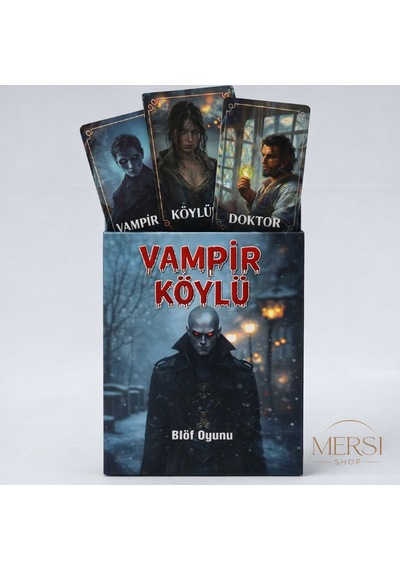 Vampir Köylü Blöf Kart Oyunu Sosyal Strateji Parti Oyunu