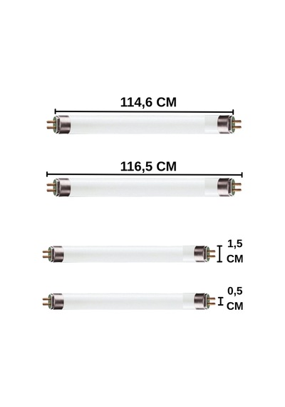 1 Adet Osram 54w 840 Günışığı 4000k G5 Duylu T5 Floresan