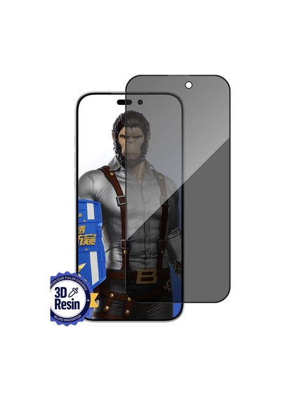 İphone 18 Pro Uyumlu Full Cover Hayalet Ekran Koruyucu Cam