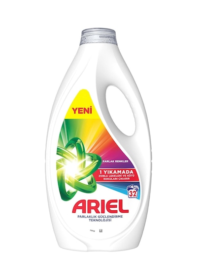 Ariel Sıvı Çamaşır Deterjanı Renklilere Özel 32 Yıkama 1.440 Ml 2 Adet Diğer