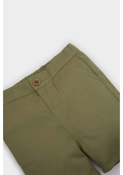 DeFacto Erkek Bebek Gabardin Şort E9002A525SMKH461 Haki