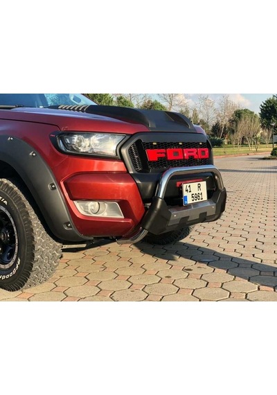 Ford Ranger Wildtrak Ön Tampon Koruma Demiri 2023+ Poliüreten Pwt15