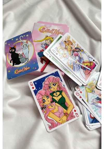 Sailor Moon İskambil Oyun Kartları