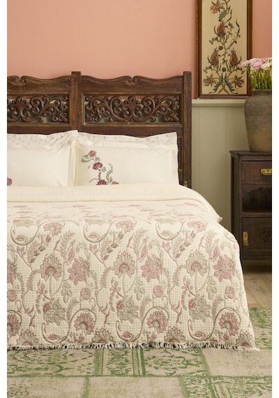 Karaca Home Noera Nish Set Çift Kişilik Pike Takımı Multicolour Çok Renkli