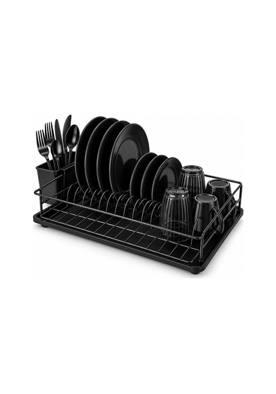 Siyah Tek Katlı Tabaklık - Bulaşıklık Bx40 Diğer