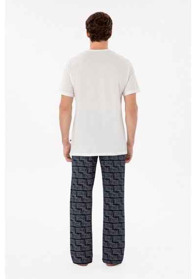 U.S. Polo Assn. Erkek 3'lü Pijama Takımı 50309844-VR013
