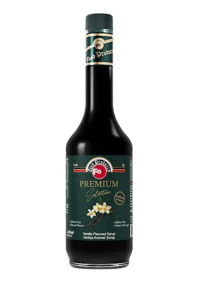 Fo Vanilya Aromalı Şurup Premium 700 ML
