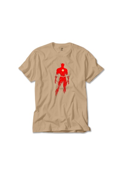 Flash Grunge Lacivert Tişört
