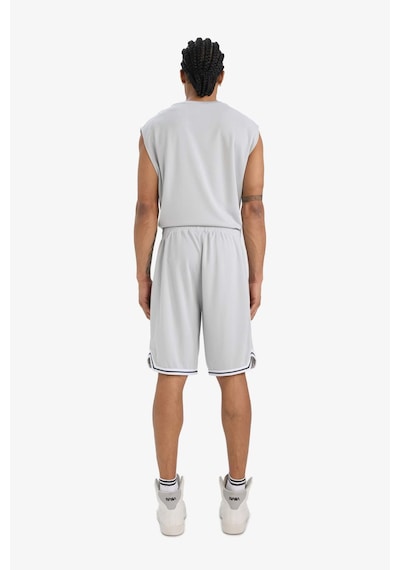 DeFactoFit Hızlı Kuruyan Standart Fit Sporcu Kısa Paça Şort C2419AX25HSGR91