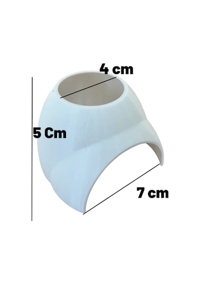 Akvaryum Balık Mağarası Balık Saklanma Alanı Akvaryum Süsü 1 Adet 7x5