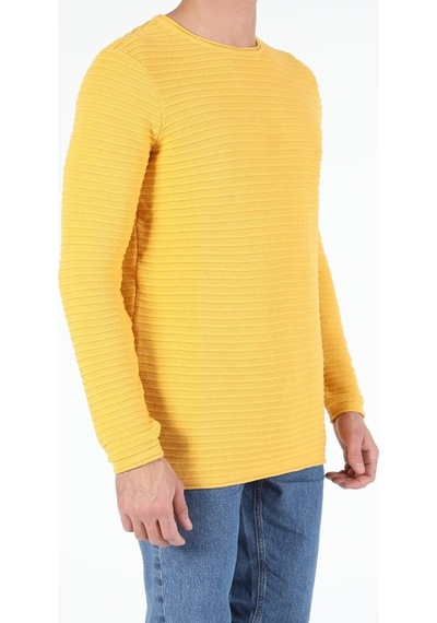 Colin's Slim Fit Safran Erkek Kazak CL1052362_Q1.V1_YLS