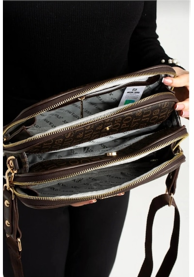 Just Polo Kadın Omuz Çantası 440113mh Düz Kahve 26576901