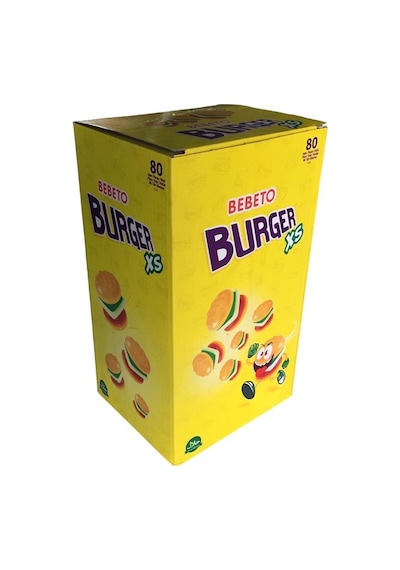 Bebeto Burger Xs Şekerleme 10 G 80 Adet