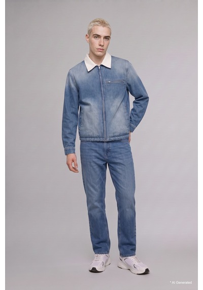 Defacto Straıght Fıt Normal Bel Boru Paça Jean Pantolon I6245ax26aunm28 Mavi-nm28